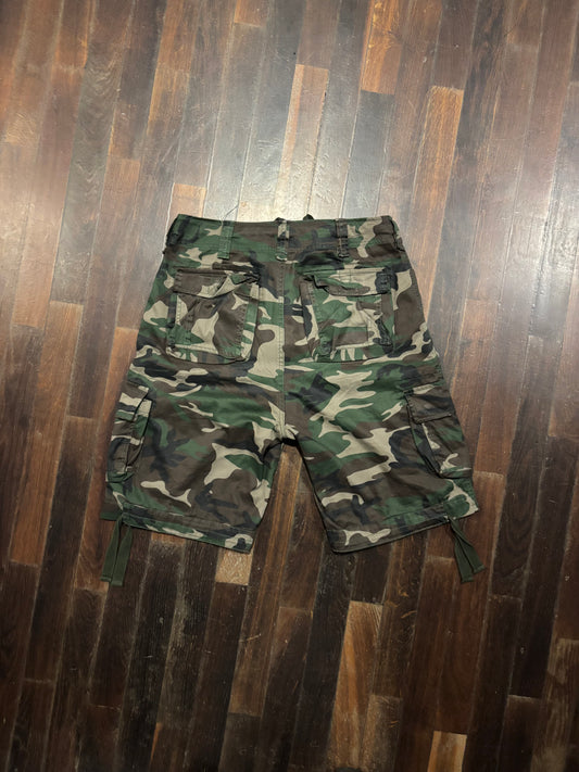 Cargo Shorts - Dark Green