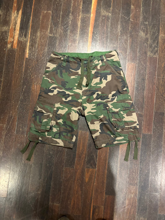Cargo Shorts - Dark Green